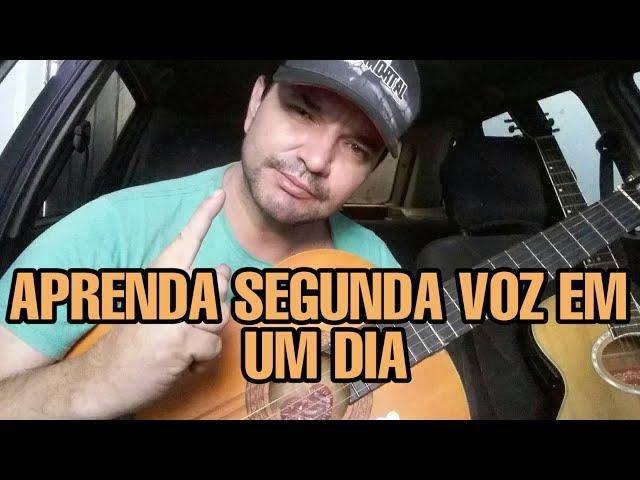 Como Aprender Segunda voz em um dia? VEJAM estas Dicas