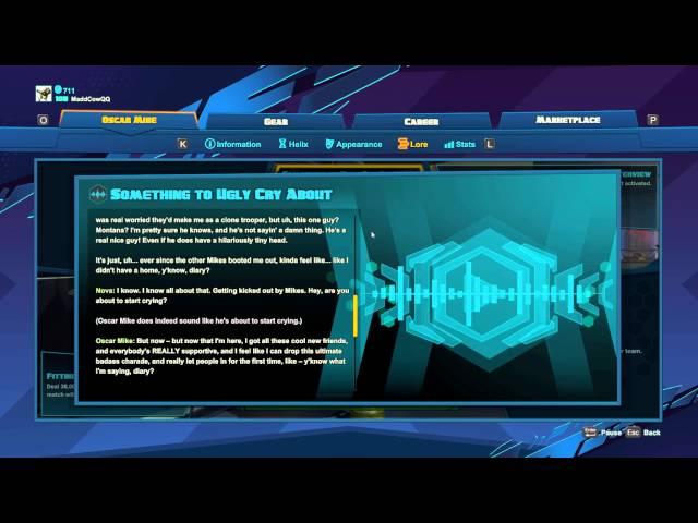 Oscar Mike's Battleborn Audio Lore