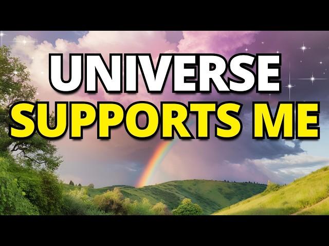 The Universe Supports Me | Positive Gratitude Morning Affirmations For Abundance & Positive Thinking