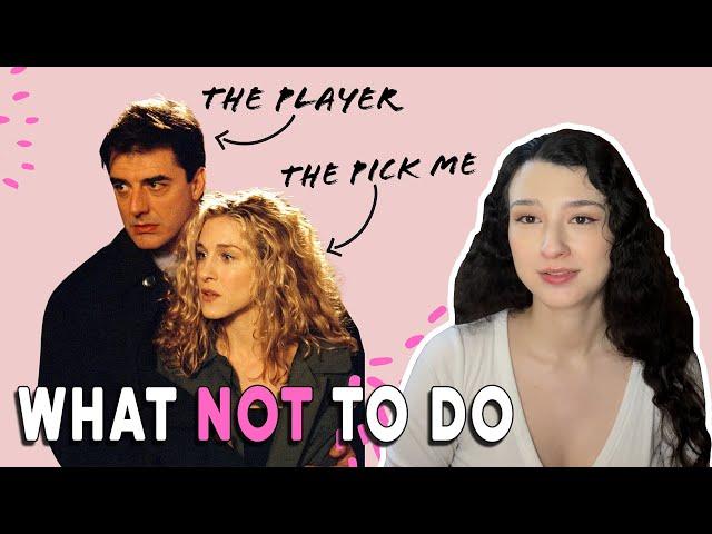 The insecure woman & the emotionally unavailable man: CARRIE BRADSHAW & BIG