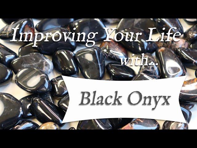 BLACK ONYX  TOP 4 Crystal Wisdom Benefits of Onyx Crystal! | Stone of Attunement