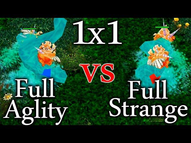 Full Agility Morphling vs Full Strange Morphling Who Will beat?