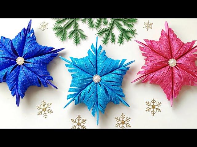 Snowflake DIY ️Christmas Decoration Ideas Christmas Ornaments