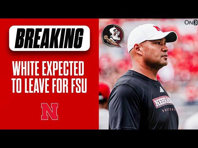 BREAKING: Nebraska's Tony White is expected to be next defensive coordinator at Florida State I GBR