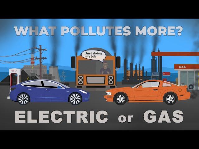 EV or Gas, What Pollutes More?