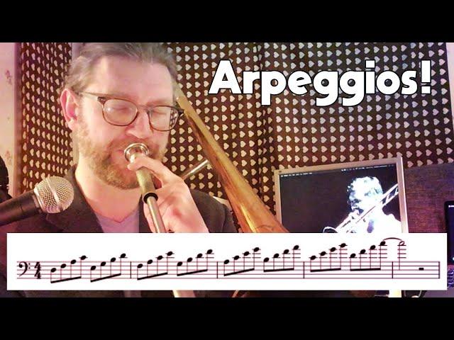 Basic Arpeggio Deep Dive For Jazz Trombonists!