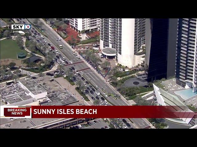 Traffic alert: Avoid Collins Avenue in Sunny Isles Beach