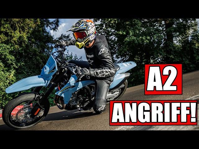 SUZUKI DR-Z4SM 2025 SUPERMOTO MOTORRAD NEUHEIT!