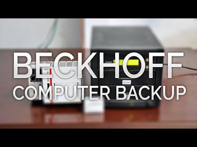 How to Backup a Beckhoff Computer