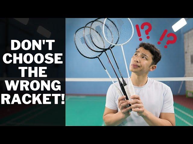 How to Choose a Badminton Racket - The Beginner Guide