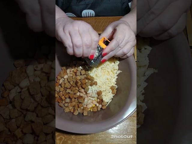 Простейший и вкусный салат для каждого #горшочеквари #простойрецепт #салат