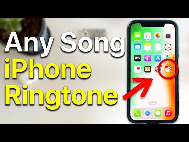 How to set ANY song as iPhone Ringtone (under 3 minutes) | in 2024