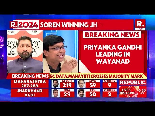 Priyanka Gandhi Vadra Leads In Wayanad But Margin Of Victory Dips By 50% | Kerala Byelection Results