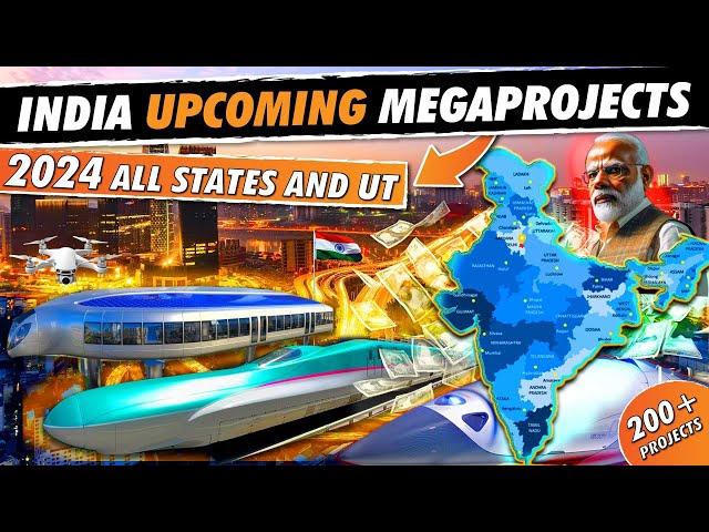  All INDIA Top 200+ Upcoming Mega Projects || All States & UTs || Kashmir to Kanyakumari #india