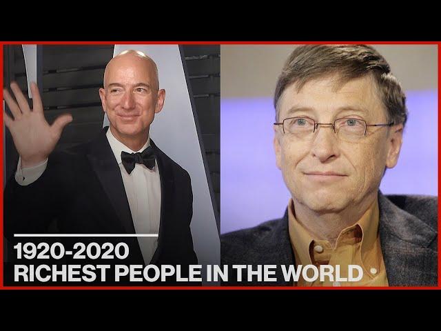 The Richest People in Every Decade (1920 - 2020) | History By the Decade