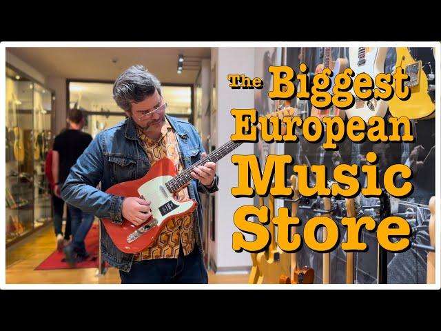 Visiting The Biggest Music Store in Europe EP366