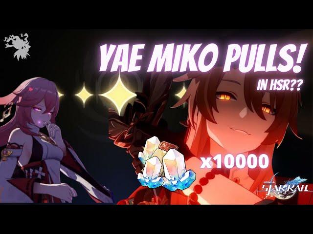 PULLING FOR GENDERBENT YAE MIKO?? | Jiaoqiu Pulls! | Honkai Star Rail