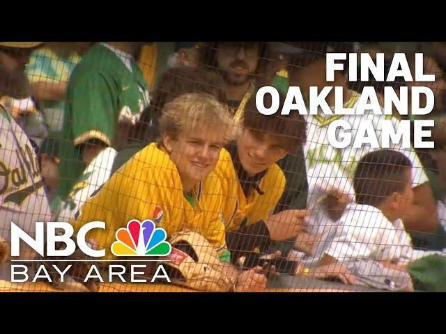 Krazy George, other fans bid farewell to A's in Oakland