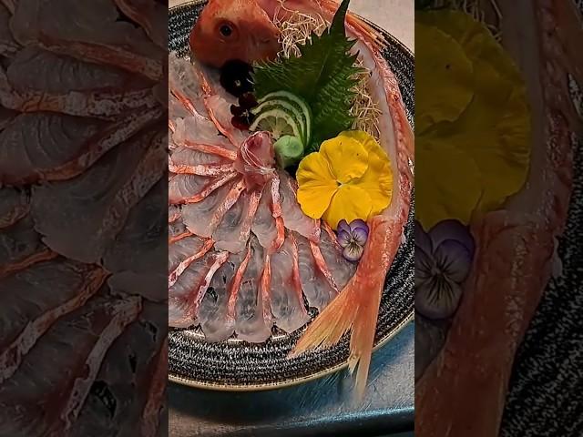usuzukuri de salmonete  #seafood #food #sashimi #sumacooks #sakuraya