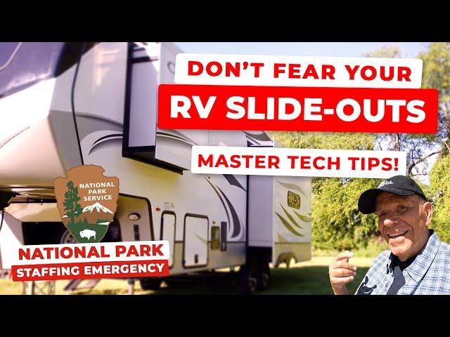 RV Slide tips, Solar Boondocking Needs and a Scary Rattlesnake Story!