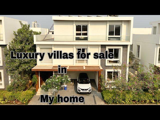 300 Sq.yd Villa for sale in gated community Hyderabad 4100 sq.ft || My home ||