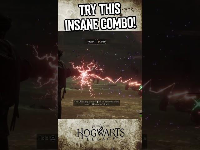 Stronger Than AVADA KEDAVRA!  Hogwarts Legacy Overpowered Spell Combo!