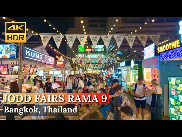 [BANGKOK] Jodd Fairs Rama 9 "Amazing Night Market & Street Foods In Bangkok" | Thailand [4K HDR]