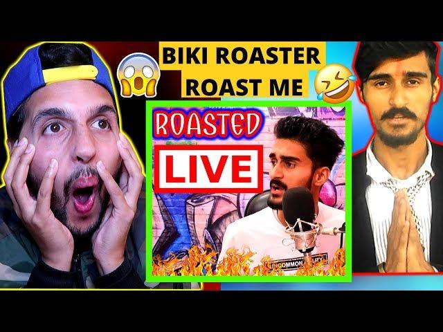 BiKi RoasTer ROASTED ME (ReactonoiD) on LIVE???WHY DID HE DO THATHE SAID WHAT?IDK WTHPUBG LIVE