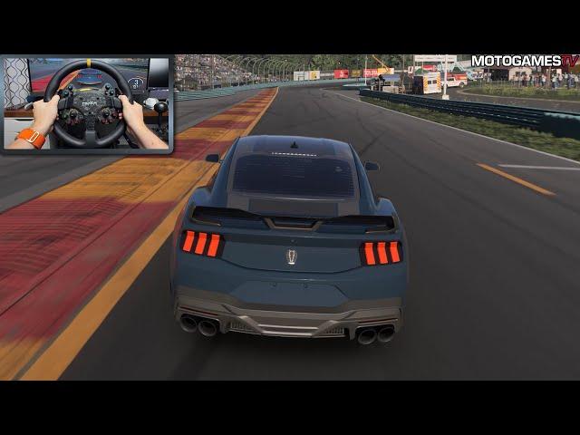 Forza Motorsport (2023) - 2024 Ford Mustang Dark Horse | Moza DD R9 Gameplay