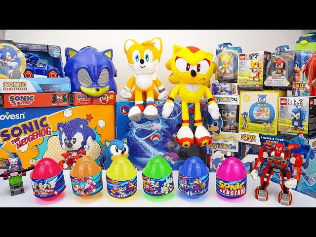 Sonic The Hedgehog Toys Unboxing | Easter Sonic Eggs Surprise, Sonic Mark, Tails, Super Sonic | ASMR