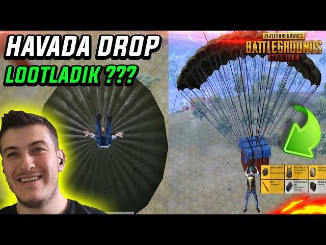 OHAAAA HAVADA DROP ALINABİLİRMİLİR Mİ ? (İNANILMAZ) - PUBG Mobile