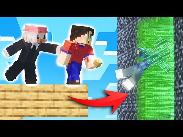 Wir GLITCHEN in einen BEDROCK KASTEN! | Minecraft Matrix