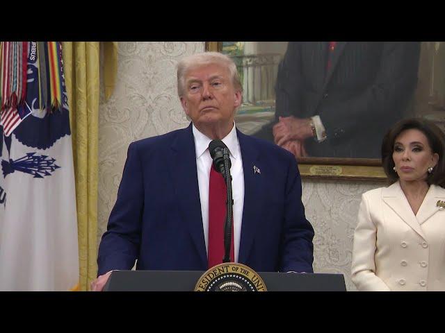 Trump Says Harvard Must Show List of Foreign Students (Full Q&A)