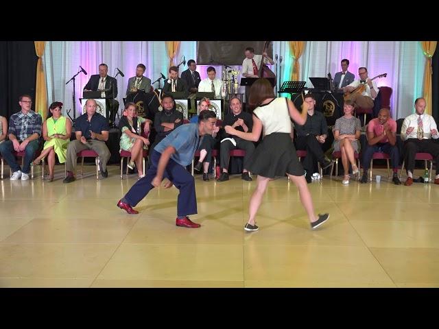 ILHC 2018 - Invitational Lindy Hop Draw - Vincenzo Fesi & Laura Glaess