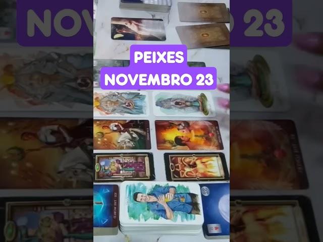 PEIXES NOV. 23 Sua vida vai decolar. Muito dinheiro. #leituratarô #signo #leituradetarô #tarot