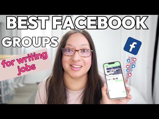 5 BEST Facebook Freelance writing Job Boards/Groups for Beginner Freelance Writers & Copywriters