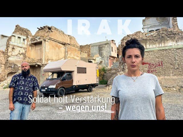 Wir geraten zwischen die Fronten. | Overlanding im Irak 