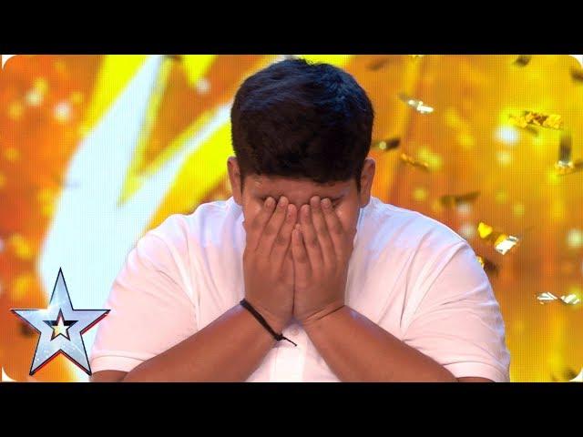 INCREDIBLE Akshat Singh dances his way to Ant & Dec's GOLDEN BUZZER | Auditions | BGT 2019