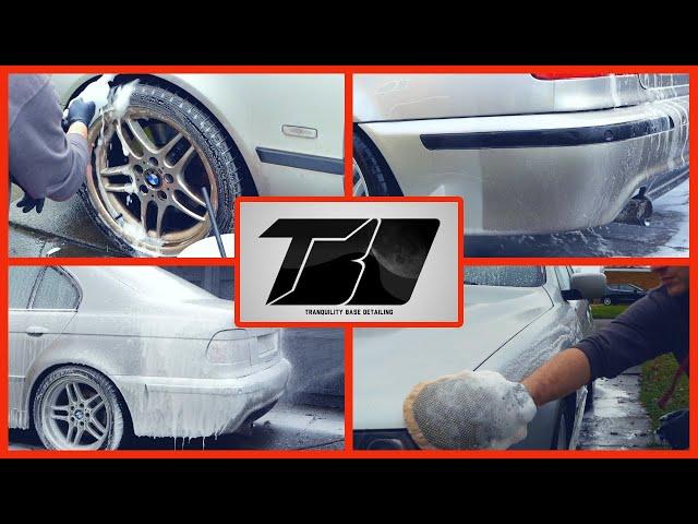 DIRTY BMW | Washed and waxed | Relaxing car cleaning