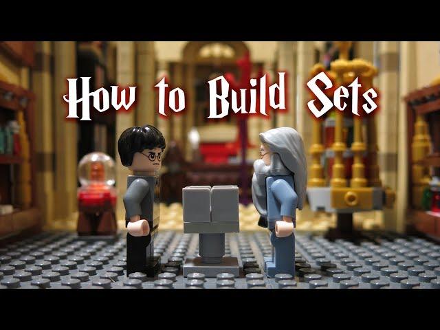 How to Build Brickfilm Sets | Dumbledore's Office | Behind the Scenes