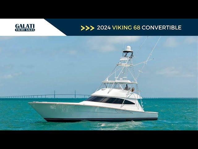 2024 Viking 68 Convertible For Sale