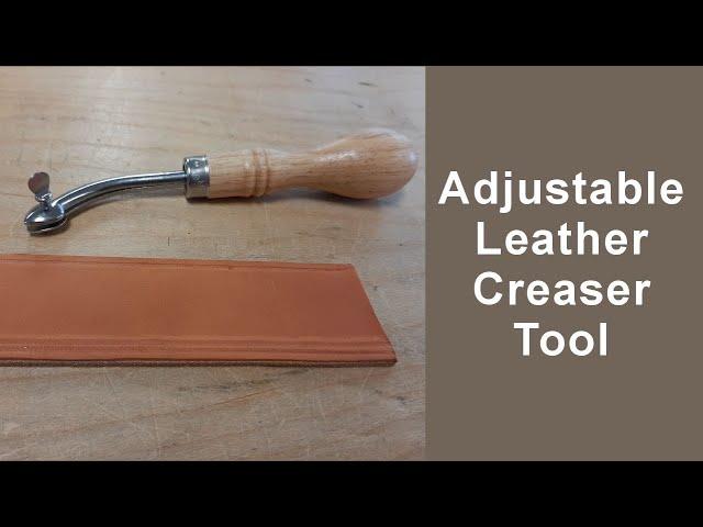 Adjustable Leather Creaser Tool