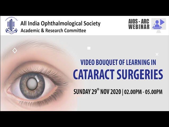 AIOS ARC Video Bouquet of learning in Cataract Surgeries