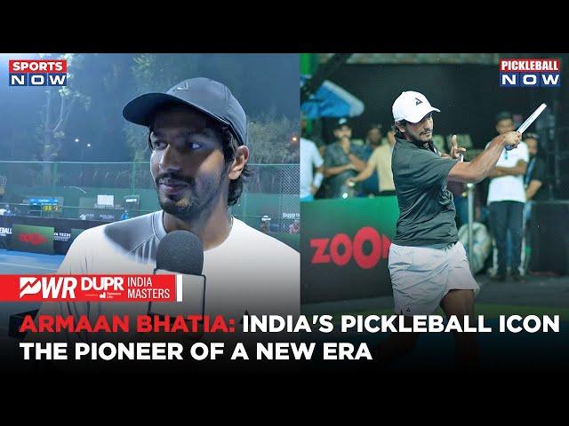 Armaan Bhatia Shines at PWR DUPR India Masters: Historic Triple Final Appearance for Pickleball Star