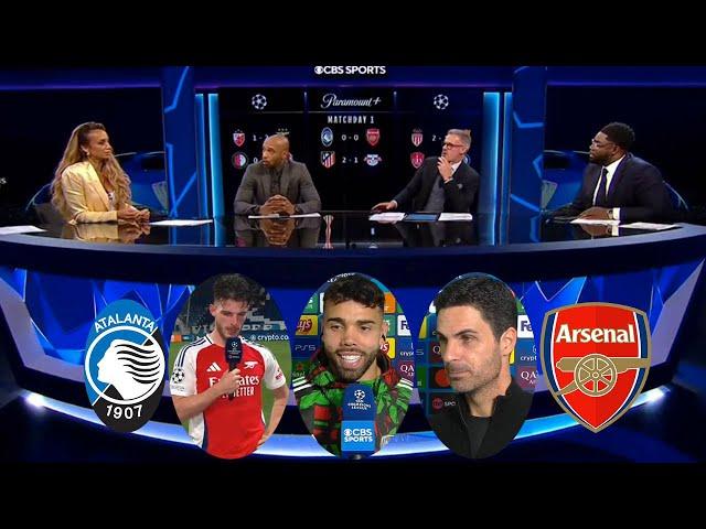 Atalanta vs Arsenal 0-0 Henry Carragher Interview David Raya About The Penalty Save️Arteta Reaction