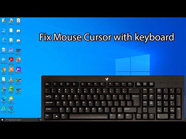 How to fix cursor not showing in windows 10