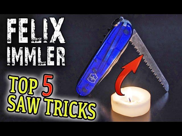 5 Tricks how to increase the Wood Saw performance - Victorinox Swiss Army Knife Tips & Tricks