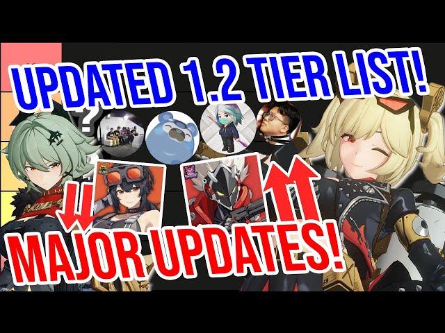 UPDATED 1.2 COLLAB TIER LIST! ️IMPORTANT PLACEMENTS!️ Zenless Zone Zero