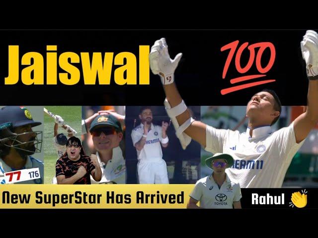 Jaiswal Hundred  Australia Down & Out | Brilliant Inning RAHUL  India Vs Australia 1st Test Day 3