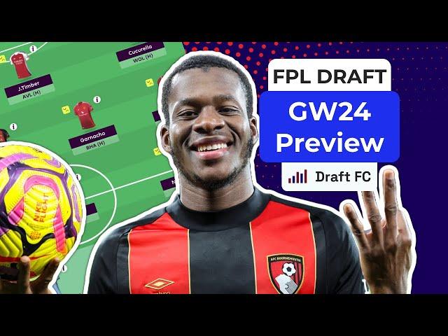 GAMEWEEK 24 WAIVER TIPS for DRAFT FPL